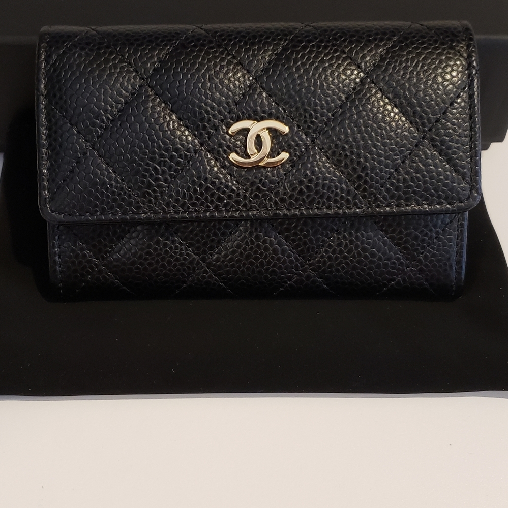 Chanel card holder